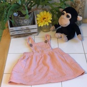 ‘Rabbit+Bear’ Peach Colored Organic Cotton Jumper (#1)